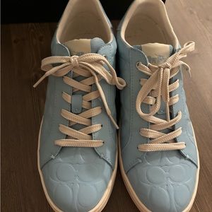 Coach Waterfall Clip Signature Low Top Size 9